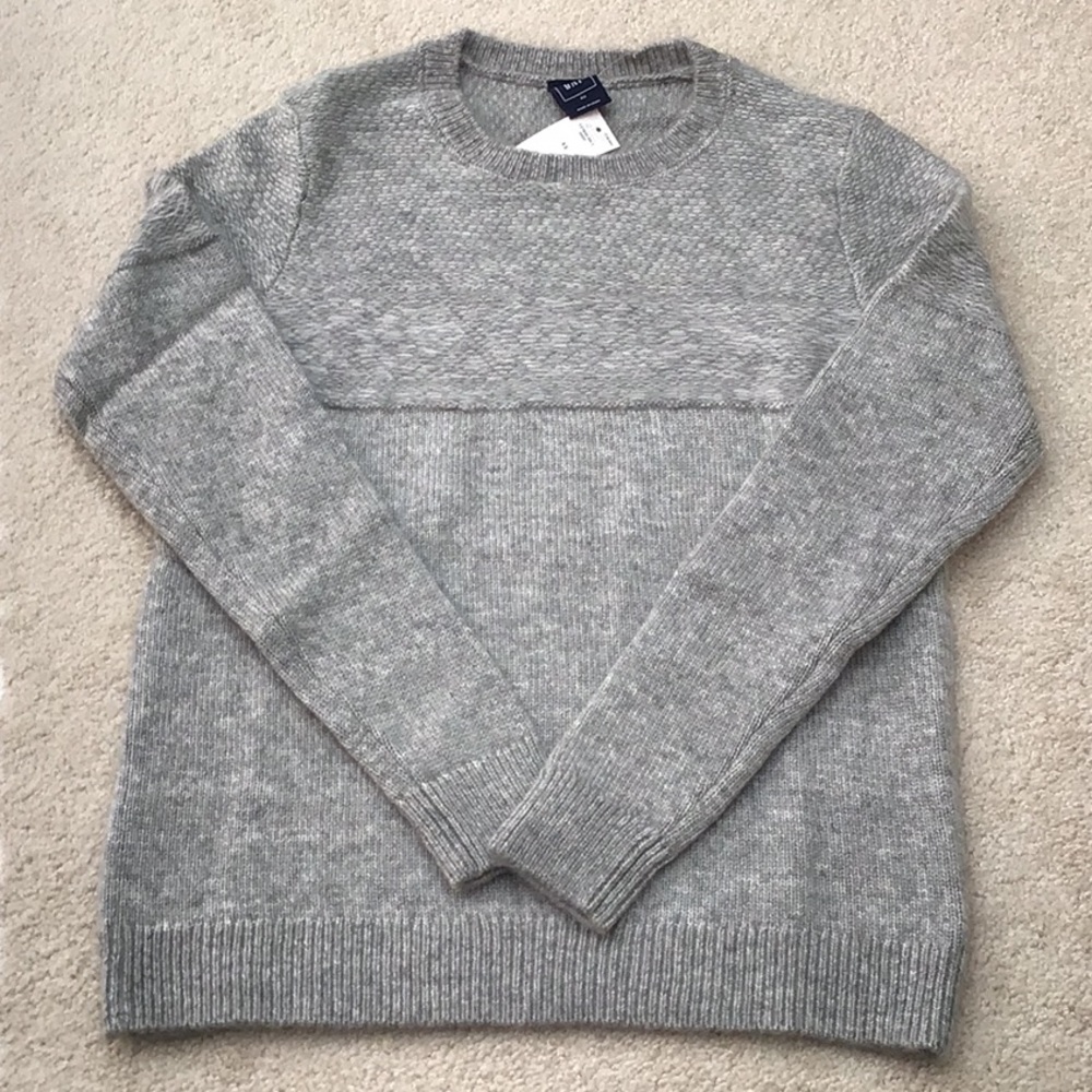 Gap Crew Neck Grey Sweater